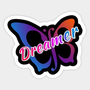 Dreamer Butterfly Sticker